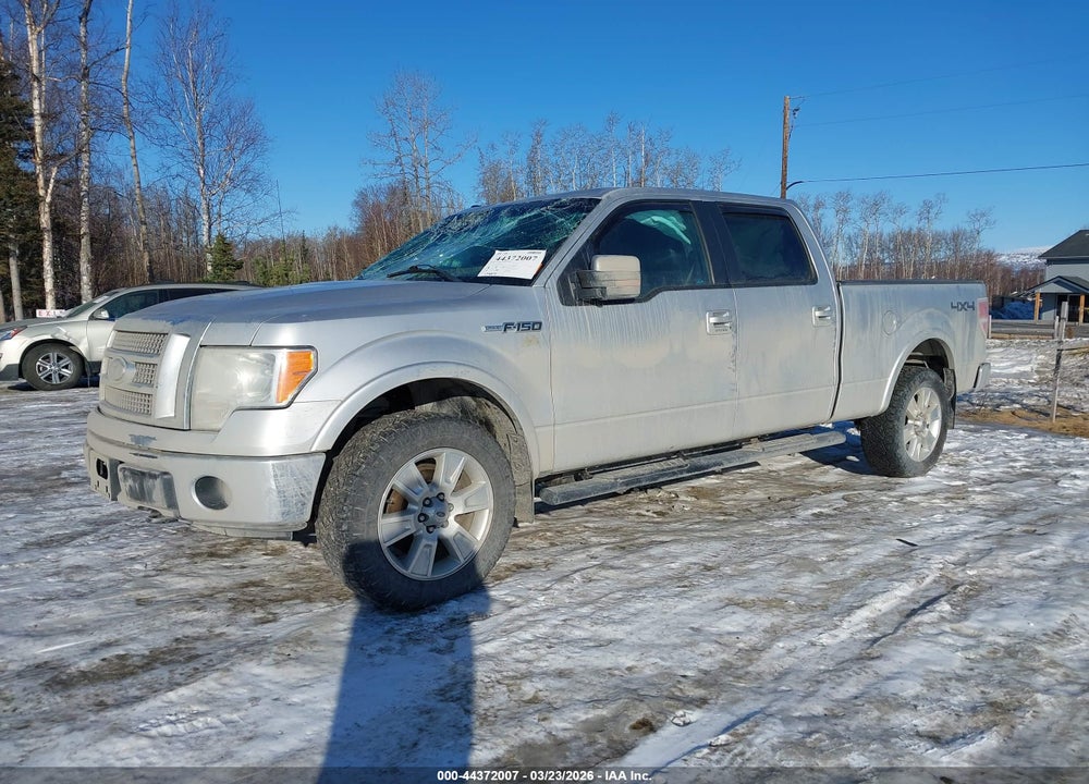 2011 FORD F-150 LARIAT VIN: 1FTFW1EF4BFB92860