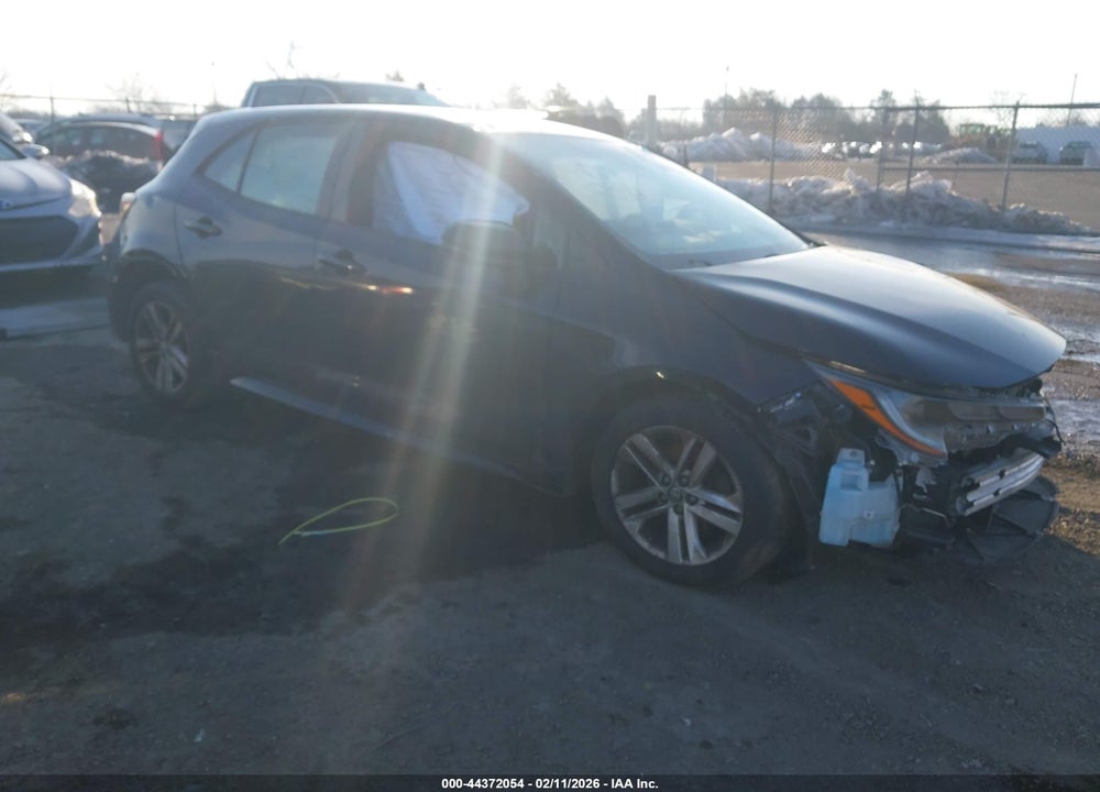 2019 TOYOTA COROLLA SE VIN: JTNK4RBE8K3061765