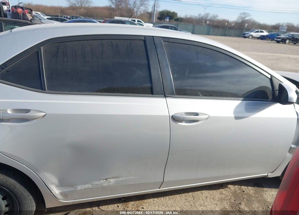 2014 TOYOTA COROLLA LE VIN: 2T1BURHE7EC062526