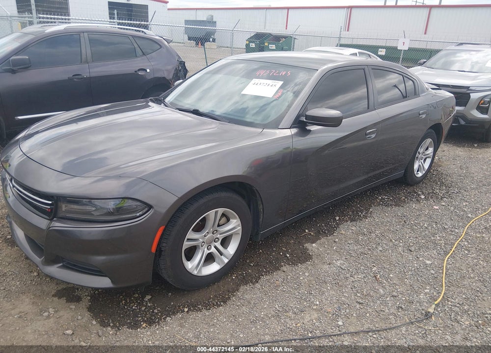 2015 DODGE CHARGER SE VIN: 2C3CDXBG0FH827204