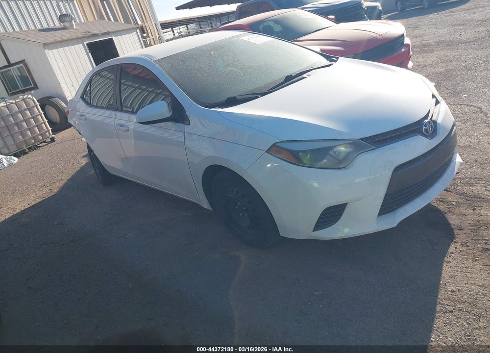 2016 TOYOTA COROLLA LE VIN: 5YFBURHE6GP369253