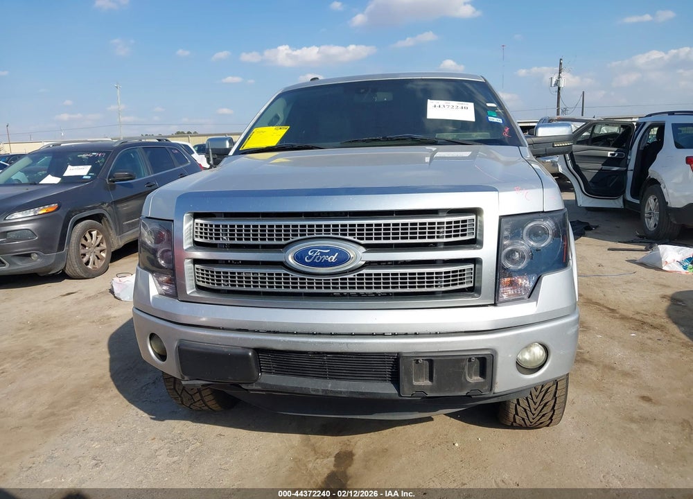 2011 FORD F-150 PLATINUM VIN: 1FTFW1ET3BFD27199