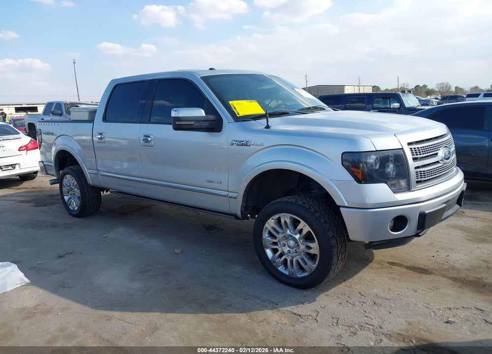 2011 FORD F-150 PLATINUM VIN: 1FTFW1ET3BFD27199