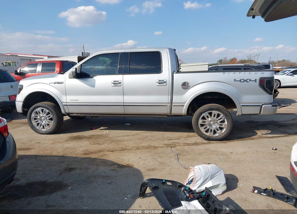 2011 FORD F-150 PLATINUM VIN: 1FTFW1ET3BFD27199
