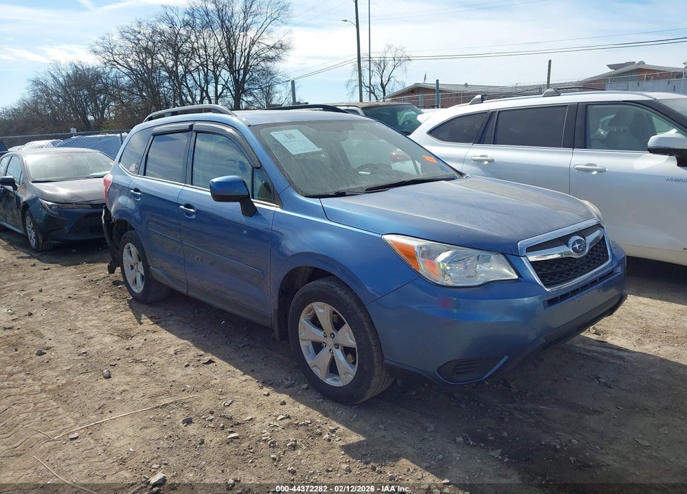 2015 SUBARU FORESTER 2.5I PREMIUM VIN: JF2SJADC7FH543339