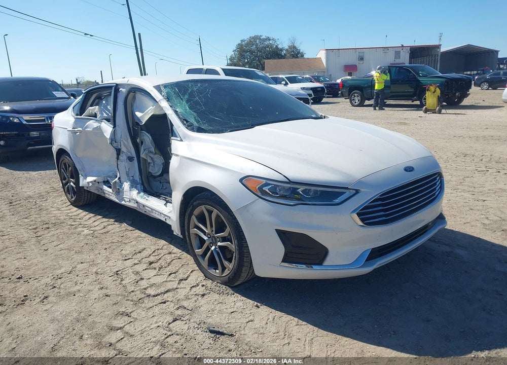 2019 FORD FUSION SEL VIN: 3FA6P0CD1KR222849