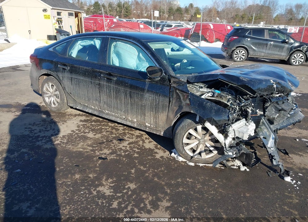 2025 HONDA CIVIC LX VIN: 2HGFE2F2XSH602517