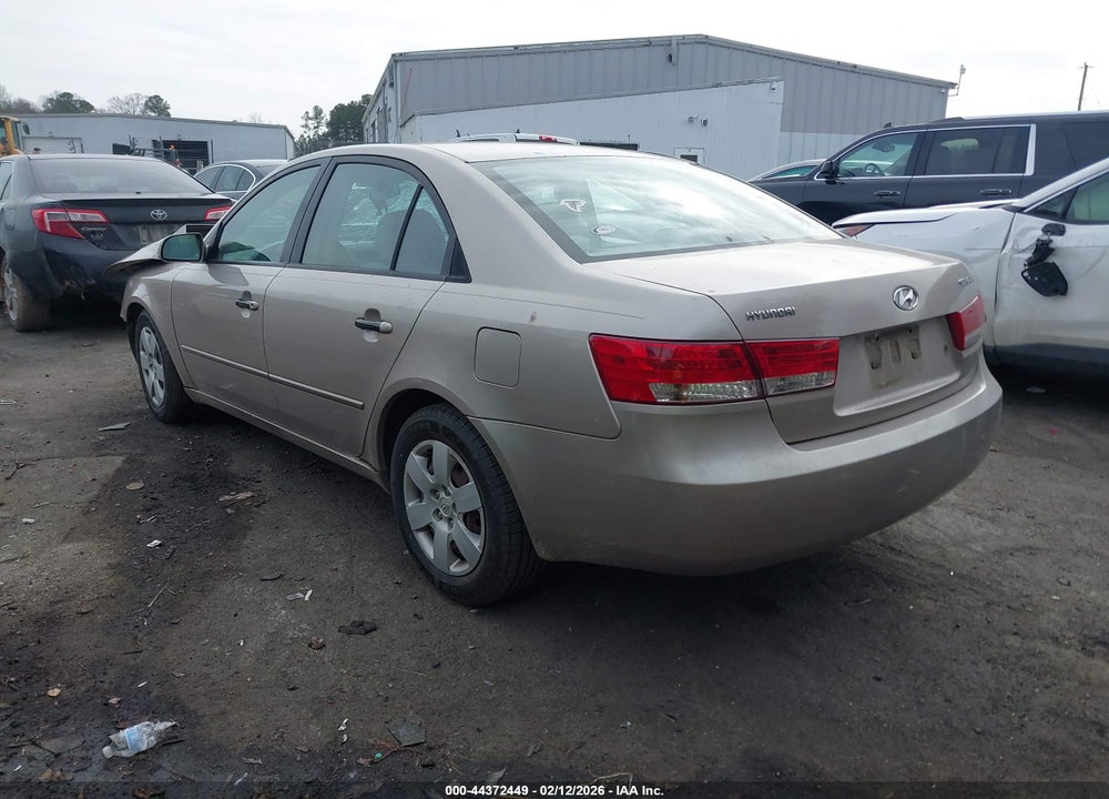 2007 HYUNDAI SONATA GLS VIN: 5NPET46C57H205025