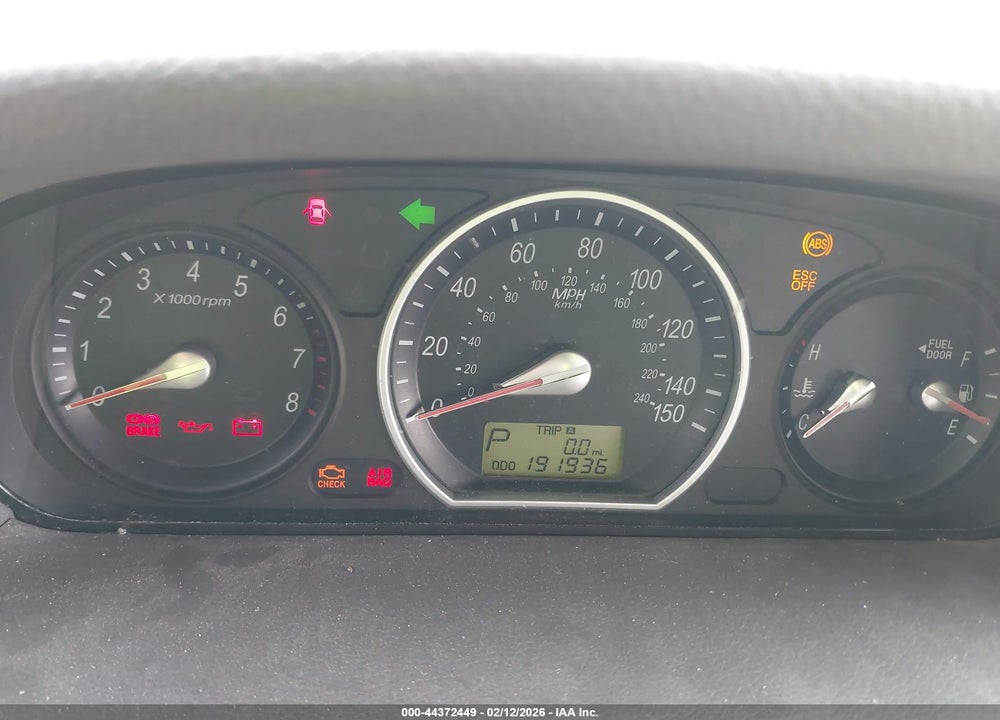 2007 HYUNDAI SONATA GLS VIN: 5NPET46C57H205025