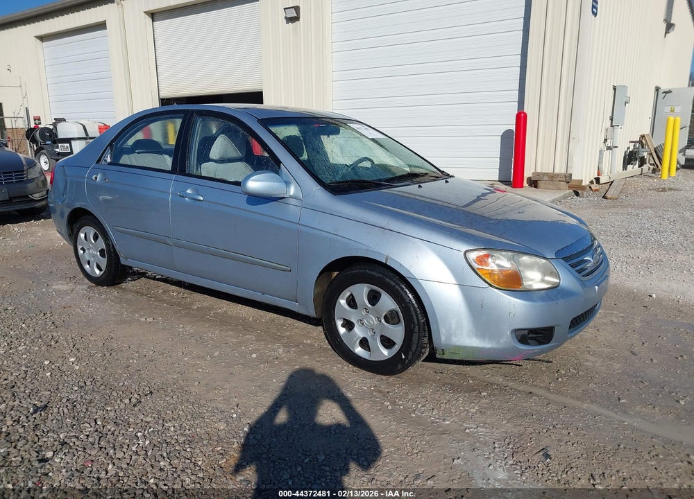 2007 KIA SPECTRA EX VIN: KNAFE121375396376
