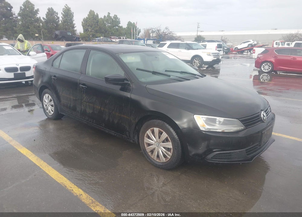 2012 VOLKSWAGEN JETTA 2.0L S VIN: 3VW2K7AJ2CM407741