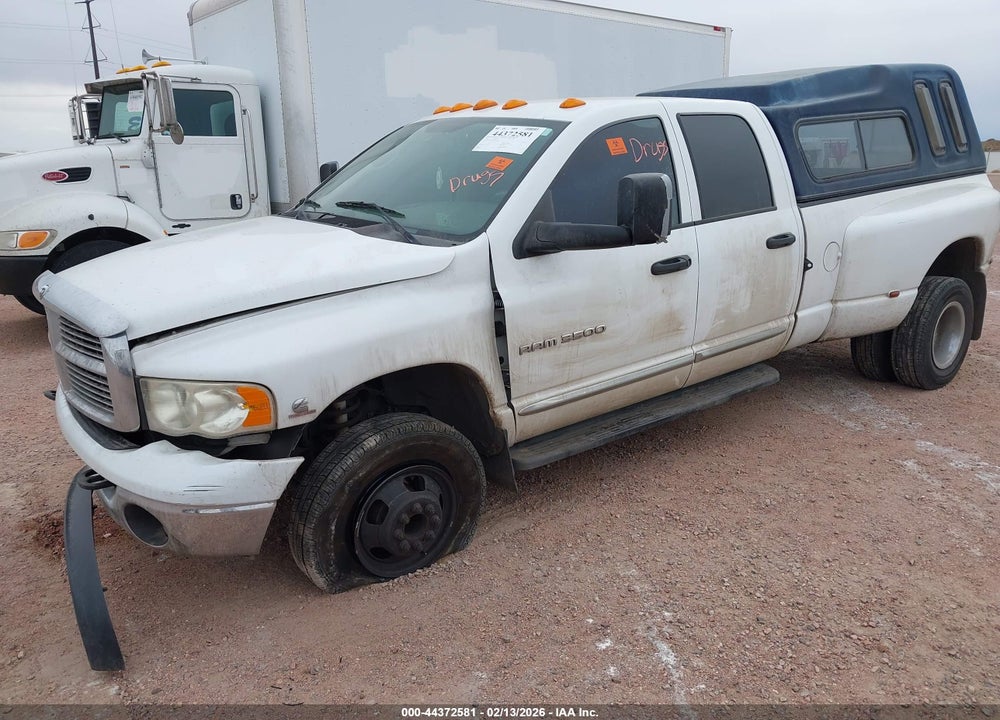 2004 DODGE RAM 3500 SLT/LARAMIE VIN: 3D7MU48C94G269553