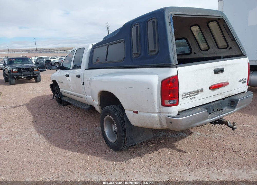 2004 DODGE RAM 3500 SLT/LARAMIE VIN: 3D7MU48C94G269553
