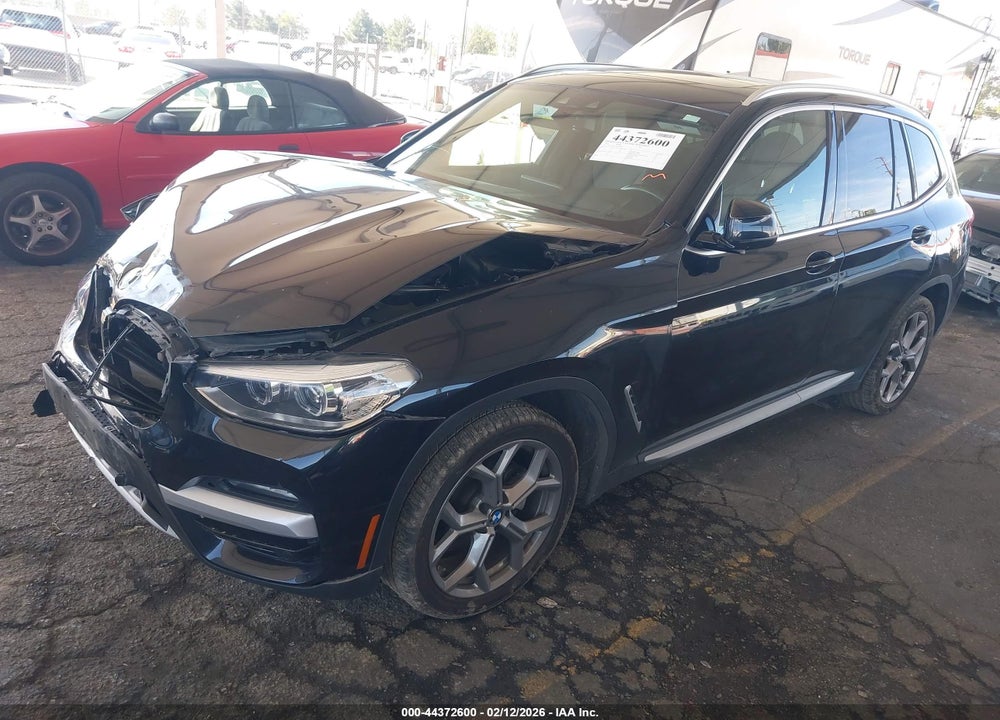 2021 BMW X3 SDRIVE30I VIN: 5UXTY3C05M9E50801