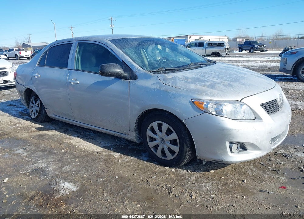 2009 TOYOTA COROLLA VIN: JTDBL40E099050490