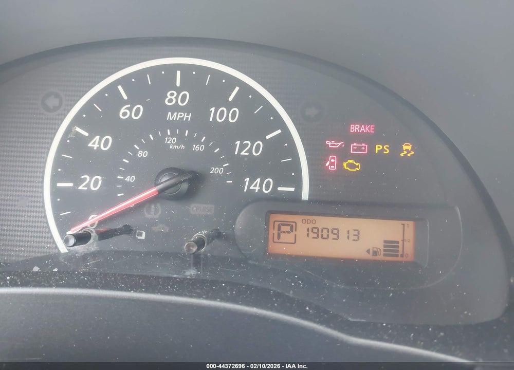 2013 NISSAN VERSA 1.6 S VIN: 3N1CN7APXDL819077