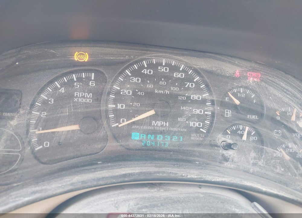 2002 CHEVROLET TAHOE LT VIN: 1GNEK13Z92R262542