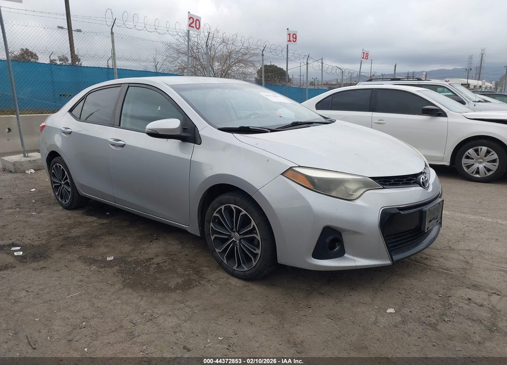 2014 TOYOTA COROLLA S PLUS VIN: 5YFBURHE4EP108605