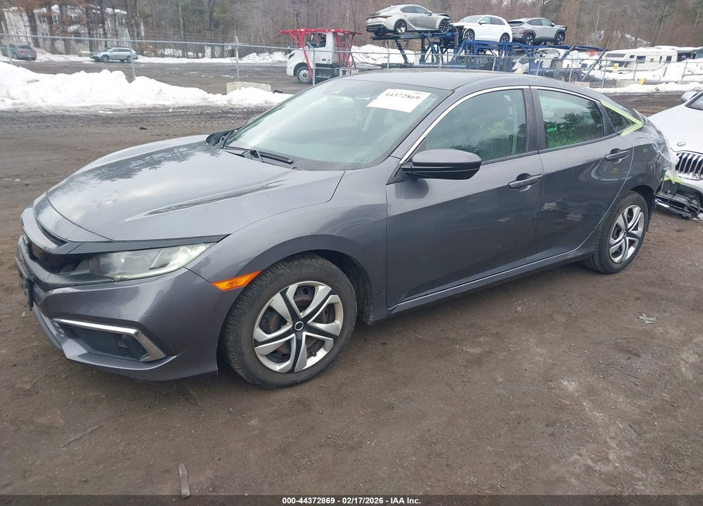 2019 HONDA CIVIC LX VIN: 2HGFC2F69KH549883