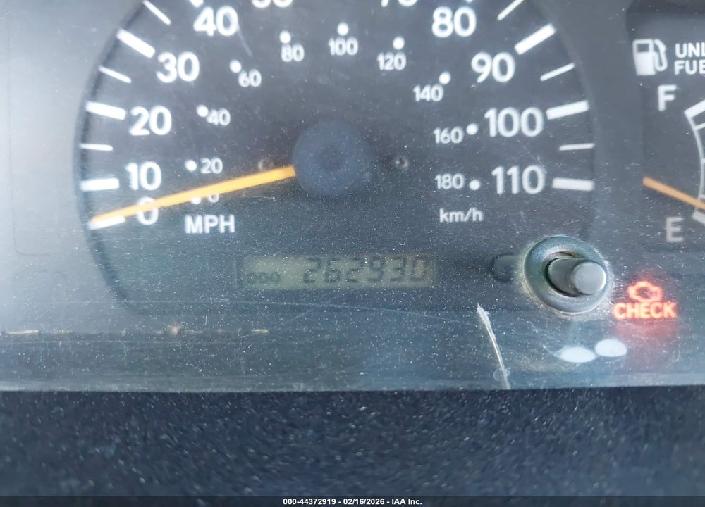 2000 TOYOTA TACOMA VIN: 4TAVL52N1YZ590912