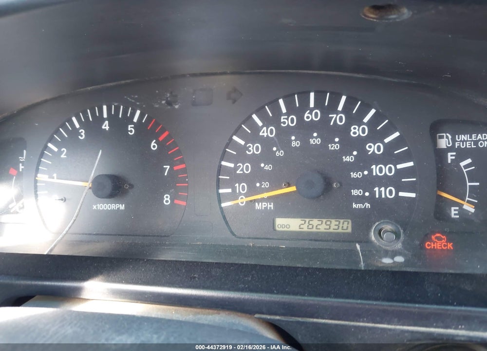 2000 TOYOTA TACOMA VIN: 4TAVL52N1YZ590912