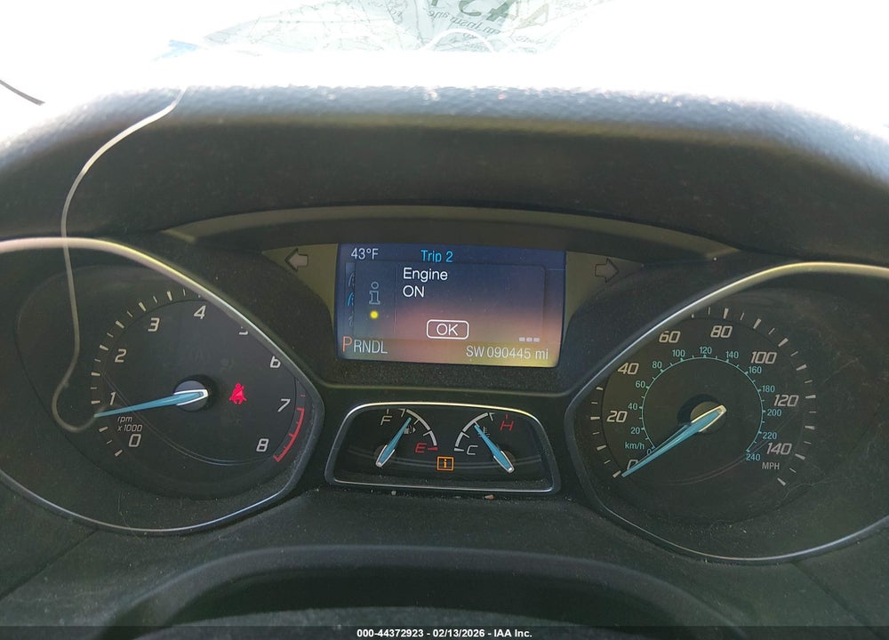 2014 FORD FOCUS SE VIN: 1FADP3F29EL235788