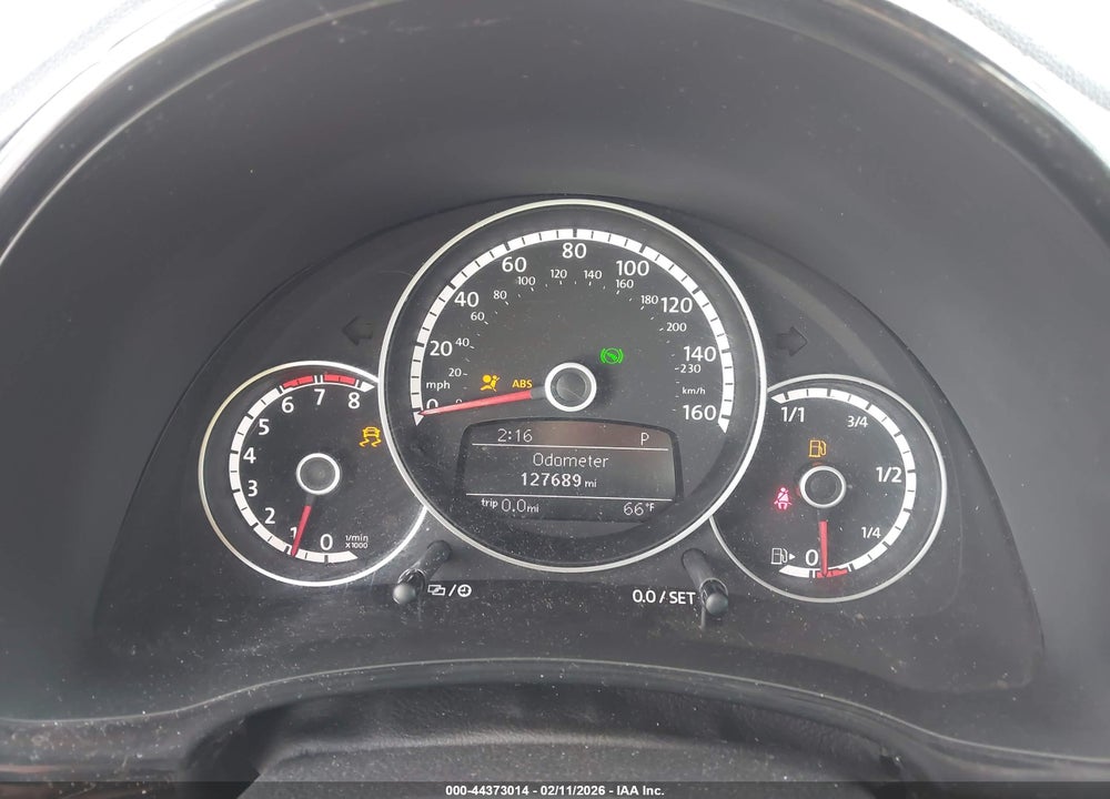 2016 VOLKSWAGEN BEETLE 1.8T S VIN: 3VWF17AT5GM618038
