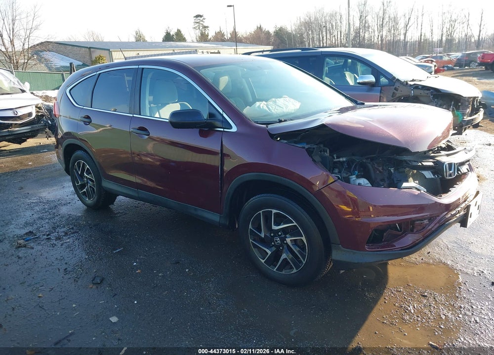 2016 HONDA CR-V SE VIN: 2HKRM4H40GH668985