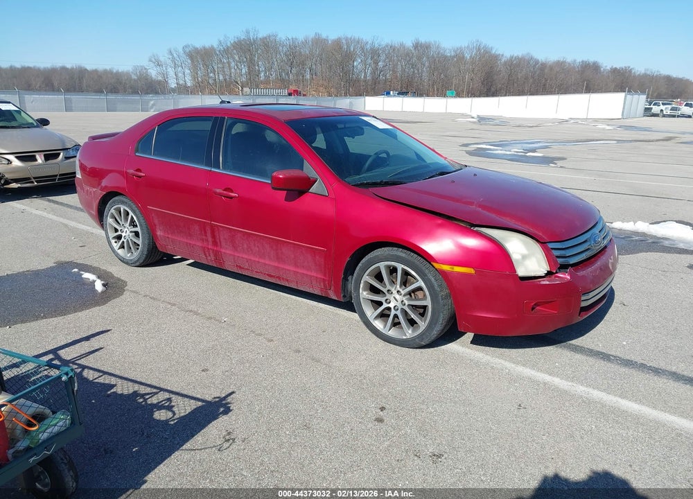 2008 FORD FUSION SEL VIN: 3FAHP08Z48R147778