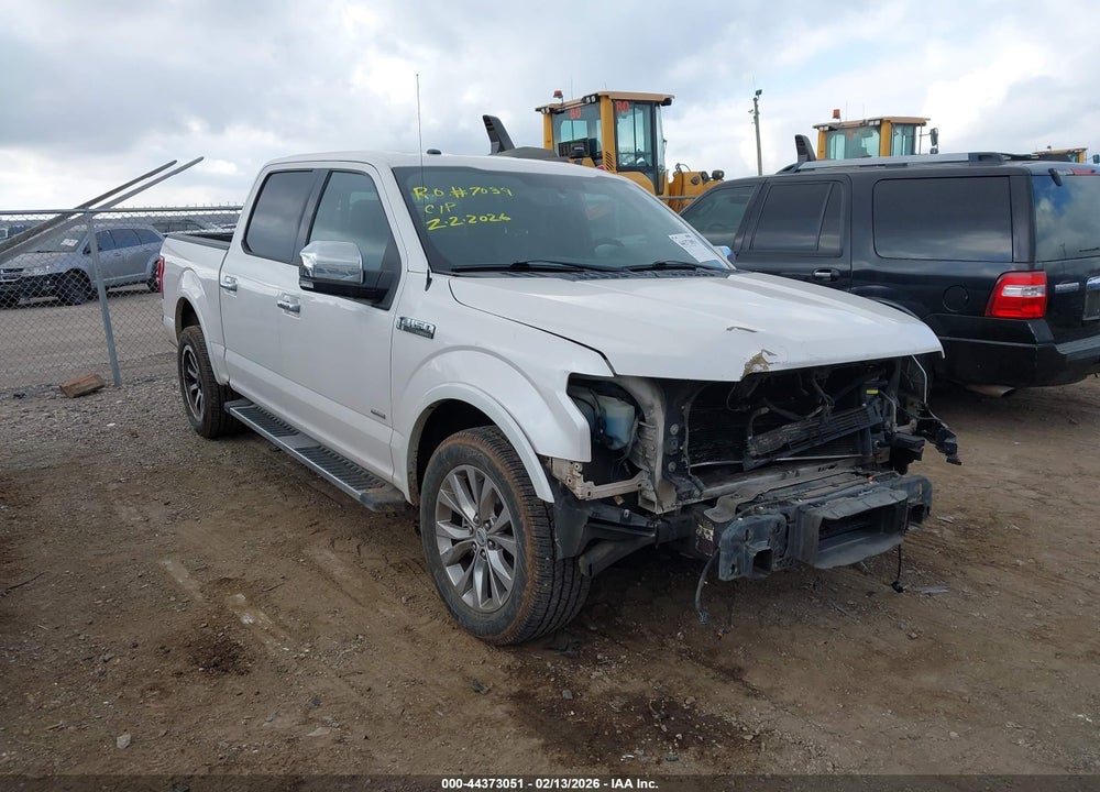 2016 FORD F-150 LARIAT VIN: 1FTEW1CG0GKF46511