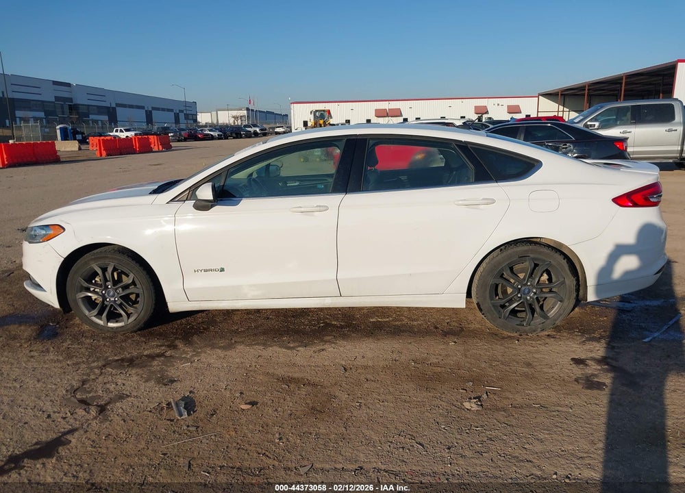 2018 FORD FUSION HYBRID SE VIN: 3FA6P0LUXJR197058