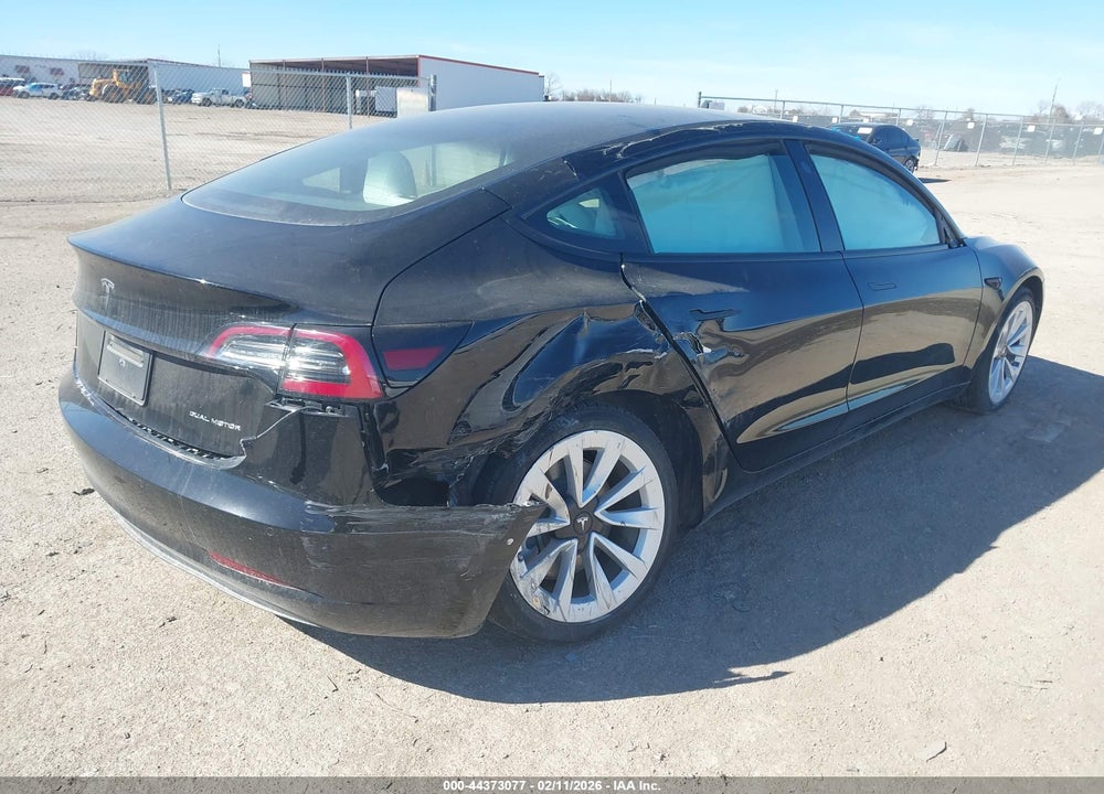 2022 TESLA MODEL 3 LONG RANGE DUAL MOTOR ALL-WHEEL DRIVE VIN: 5YJ3E1EB3NF230428