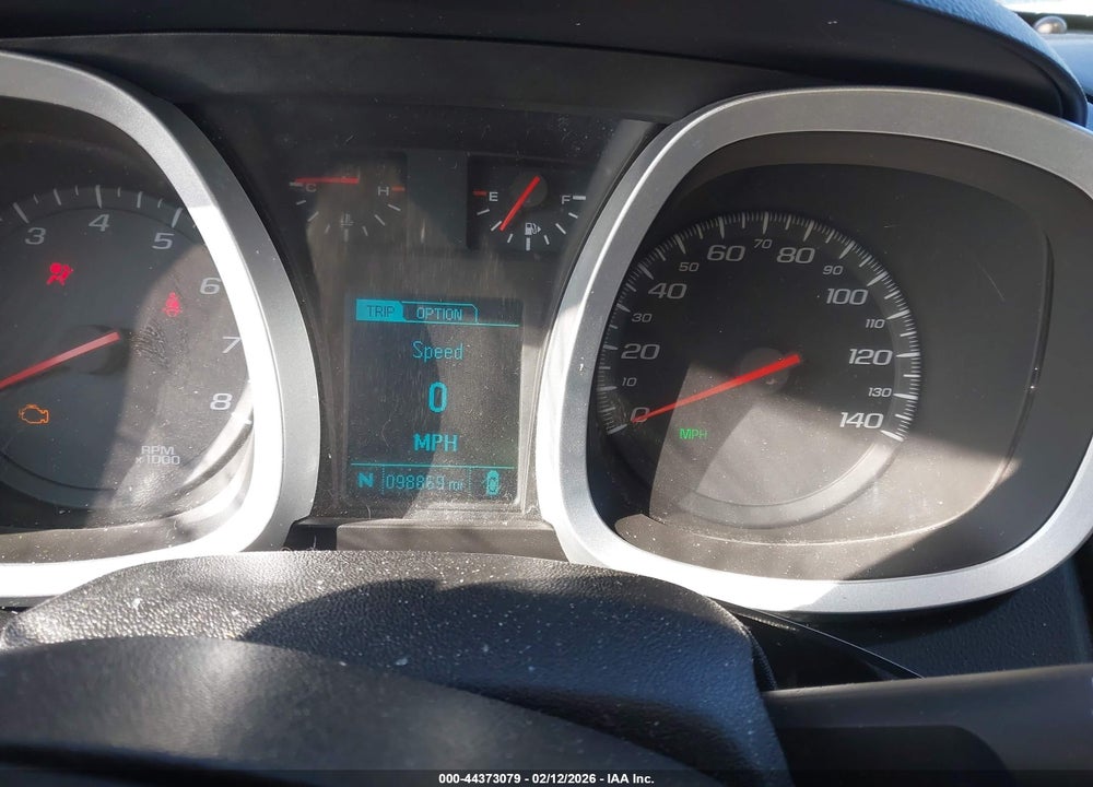 2013 CHEVROLET EQUINOX 1LT VIN: 2GNFLEEK9D6203160