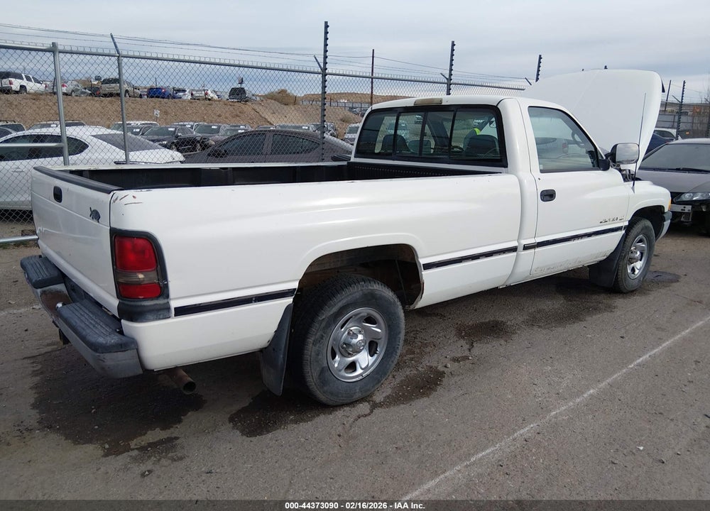 1995 DODGE RAM 1500 VIN: 1B7HC16X0SS172976