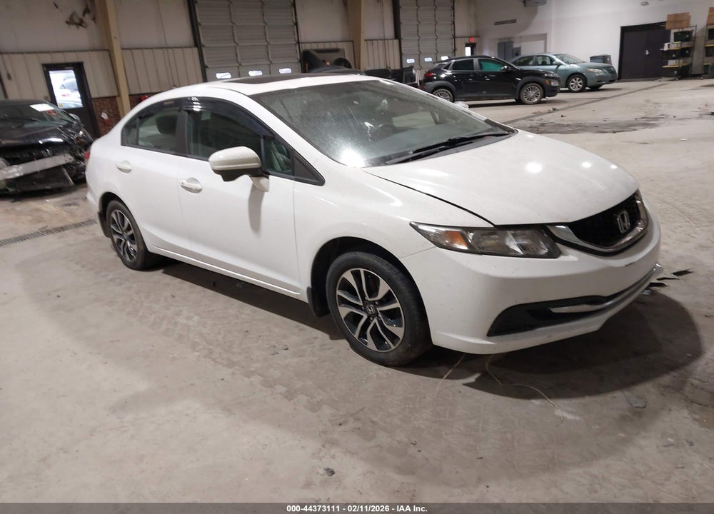 2014 HONDA CIVIC EX VIN: 19XFB2F84EE017394