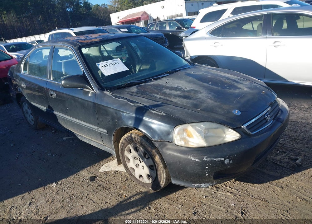 2000 HONDA CIVIC LX VIN: JHMEJ6671YS006964