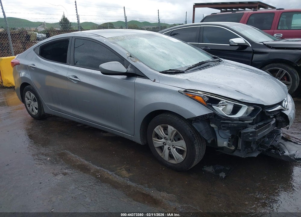 2016 HYUNDAI ELANTRA SE VIN: 5NPDH4AEXGH741510