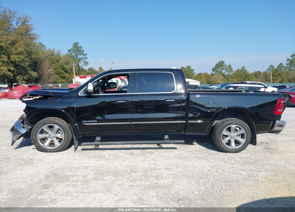2022 RAM 1500 LIMITED VIN: 1C6SRFPTXNN192904