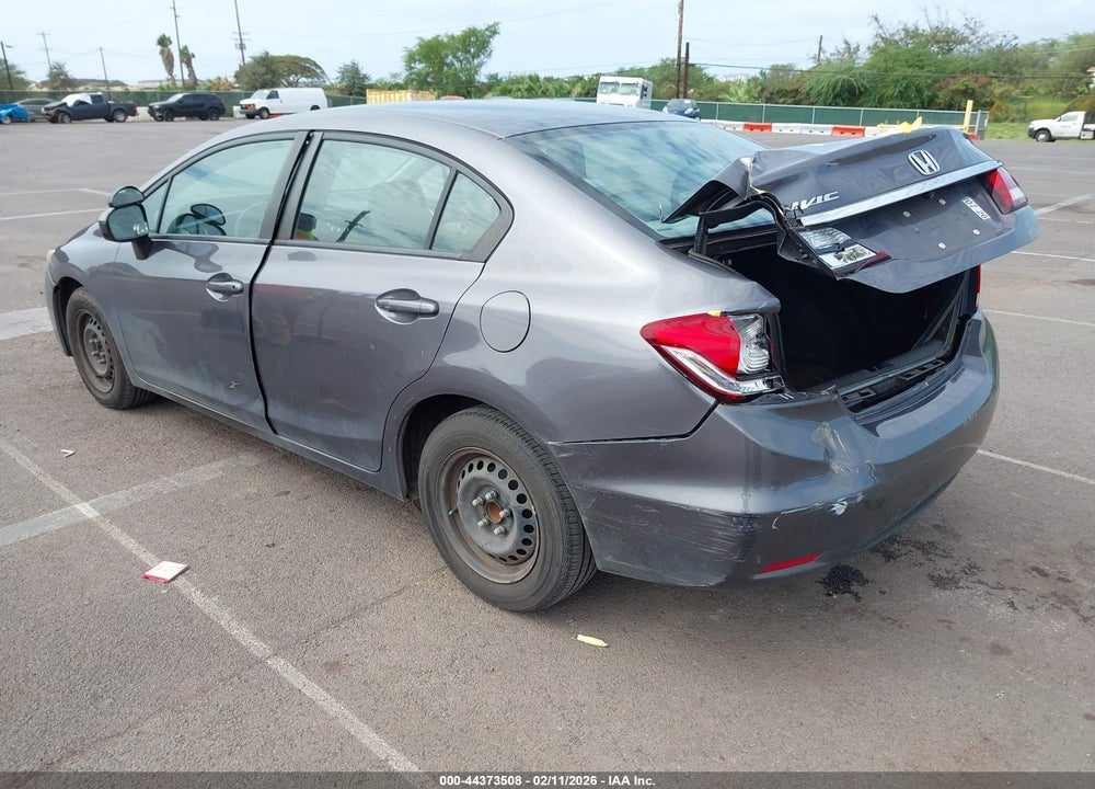 2014 HONDA CIVIC LX VIN: 19XFB2F50EE009184
