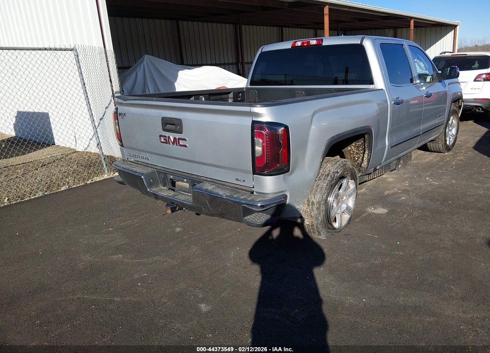 2018 GMC SIERRA 1500 SLT VIN: 3GTU2NECXJG630178