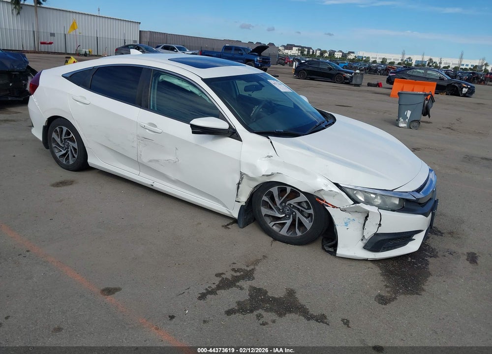 2017 HONDA CIVIC EX VIN: 19XFC2F78HE202380