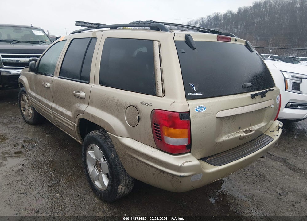 2001 JEEP GRAND CHEROKEE LIMITED VIN: 1J4GW58S21C713850