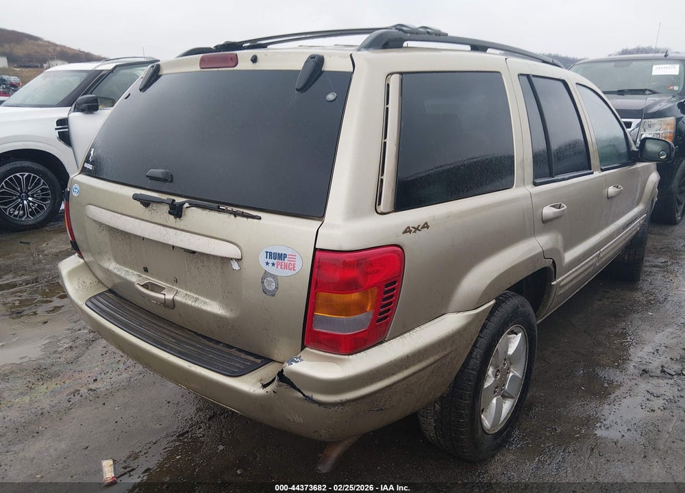 2001 JEEP GRAND CHEROKEE LIMITED VIN: 1J4GW58S21C713850