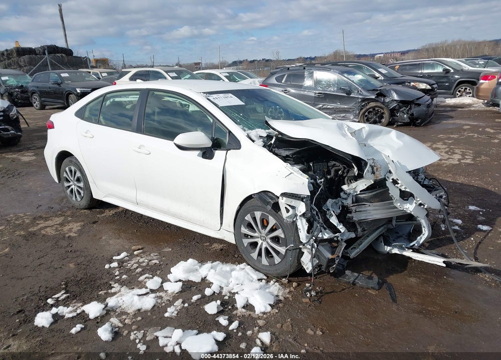2022 TOYOTA COROLLA HYBRID LE VIN: JTDEAMDE5N3003272