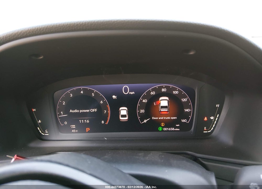 2025 HONDA ACCORD LX VIN: 1HGCY1F26SA086675