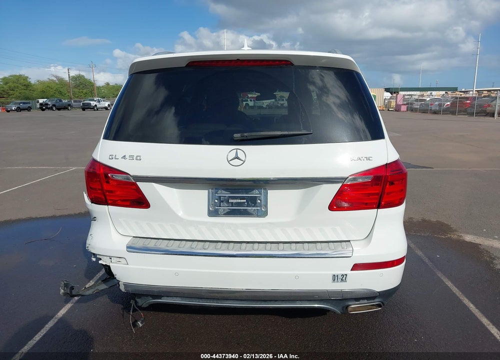 2014 MERCEDES-BENZ GL 450 4MATIC VIN: 4JGDF7CE1EA433372
