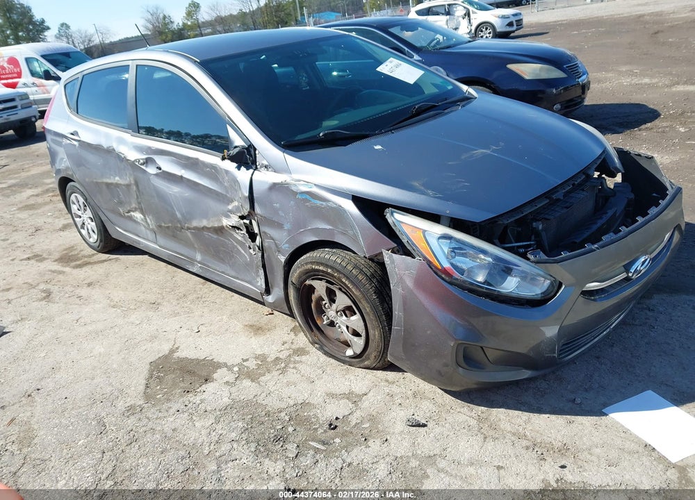 2015 HYUNDAI ACCENT GS VIN: KMHCT5AE6FU222938