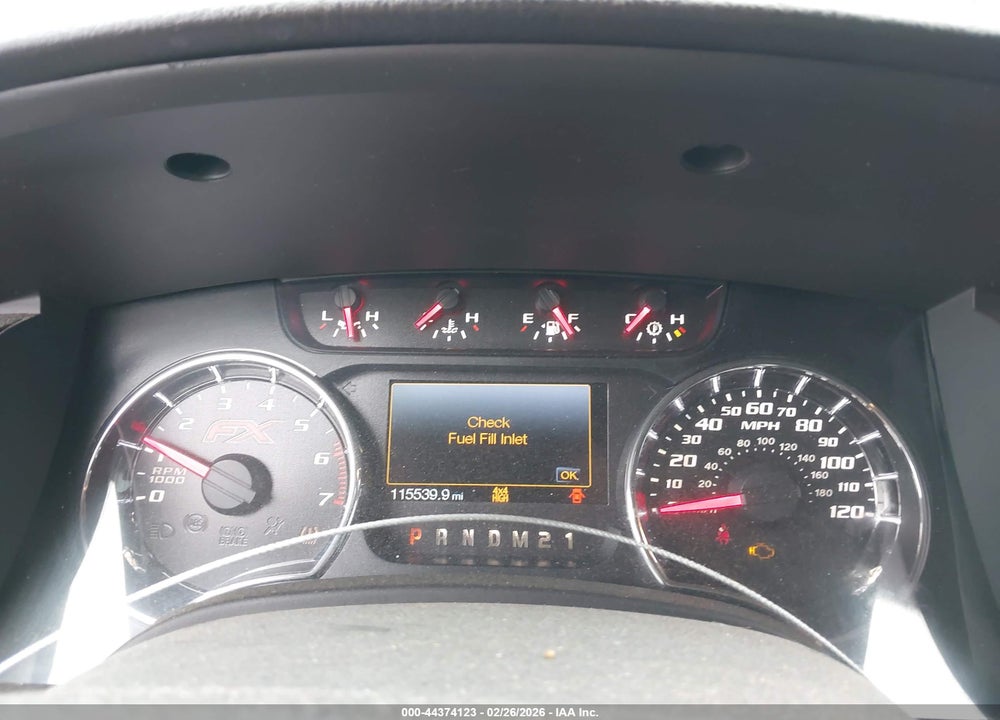 2013 FORD F-150 FX4 VIN: 1FTFW1EF2DFB12250