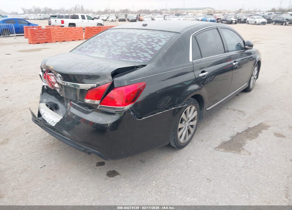 2011 TOYOTA AVALON LIMITED VIN: 4T1BK3DB1BU391103