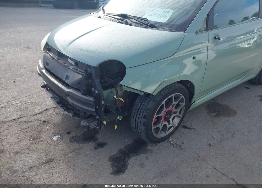 2012 FIAT 500 SPORT VIN: 3C3CFFBR2CT179616